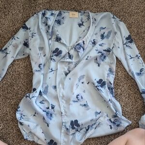 Faux Silk Shirt